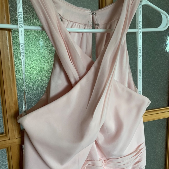 David’s Bridesmaid Dress Petal Pink, F19952 size 8 - Picture 3 of 10